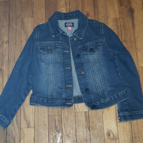 girls size 7 jean jacket